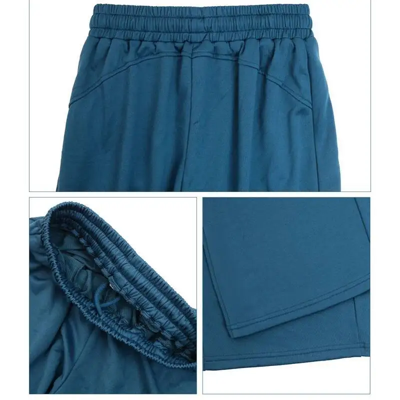 

Женские однотонные спортивные штаны с завязками на талии и карманами для бега, штаны для йоги, свободные широкие повседневные спортивные брюки, одежда для тренировок