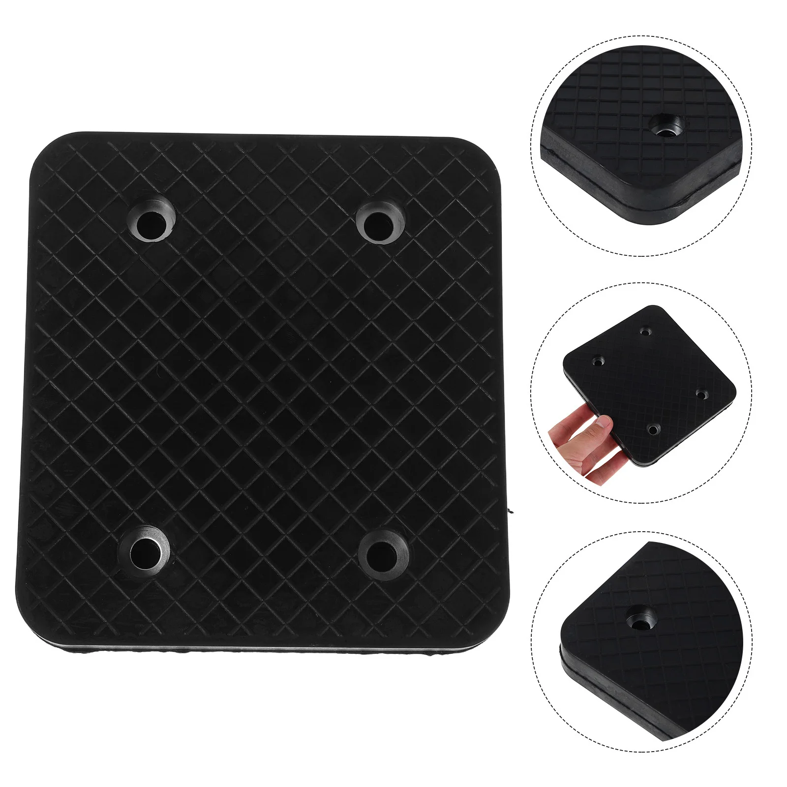 

Automotive Lift Rubber Pads Wear-Resistant Anti-Slip Car Truck Lift Accessories Replacement Floor Jack Stand Pad for Auto Repair