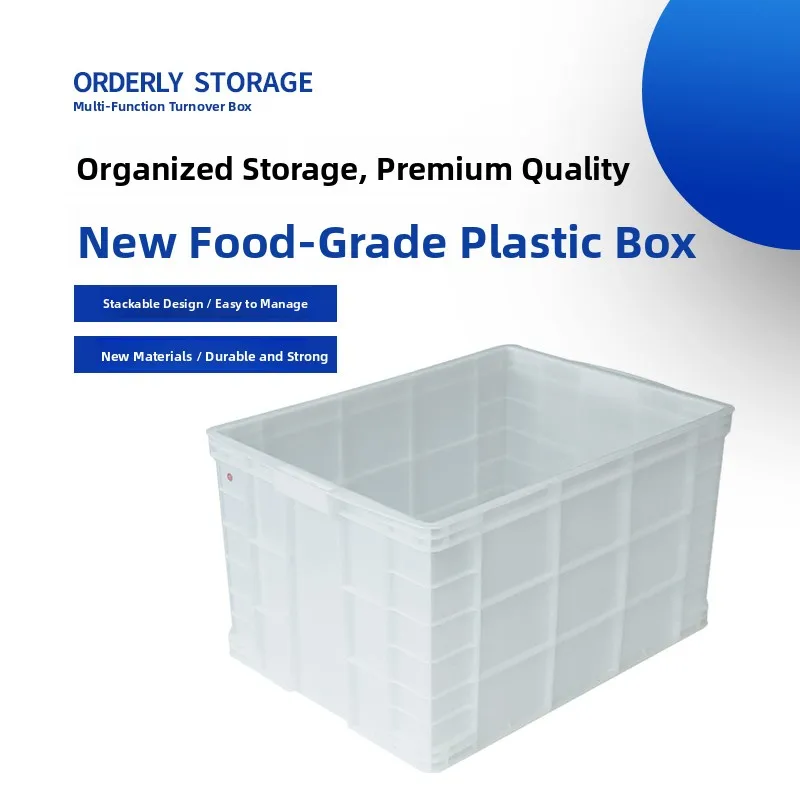 

Белый пластиковый ящик для хранения Thiened с крышкой для черепахи Kee, промышленная прямоугольная коробка для реле, большой размер, еда ade