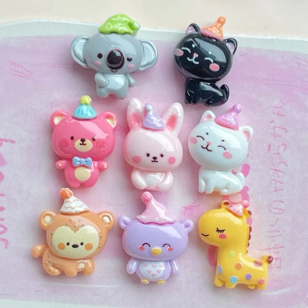 10pcs Resin Mini Tomato Flat Back Embellishments Cabochons Scrapbook Kawaii for Diy Jewelry Craft Decoration Home Accessories