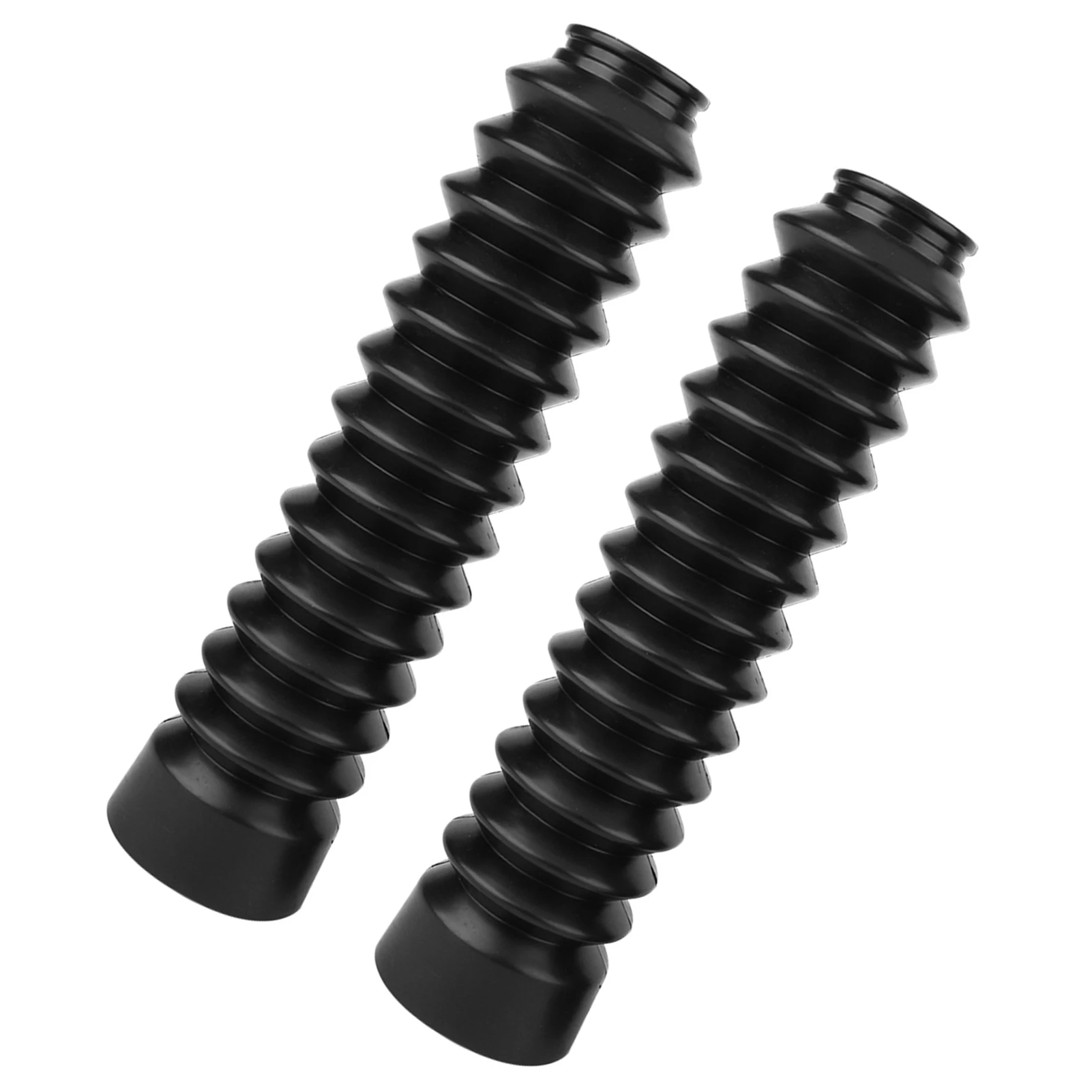 2x Universal Motorcycle Bike Rubber Front Fork Cover Gaiters  Boots GLF Fork Cover Front Fork Cover Front Fork  Boot