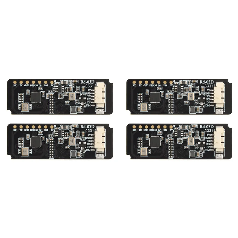 ELECT-4X Rd-03D 24G Multi-Target Human Motion Trajectory Localization And Tracking Radar Module On-Board PCB Antenna