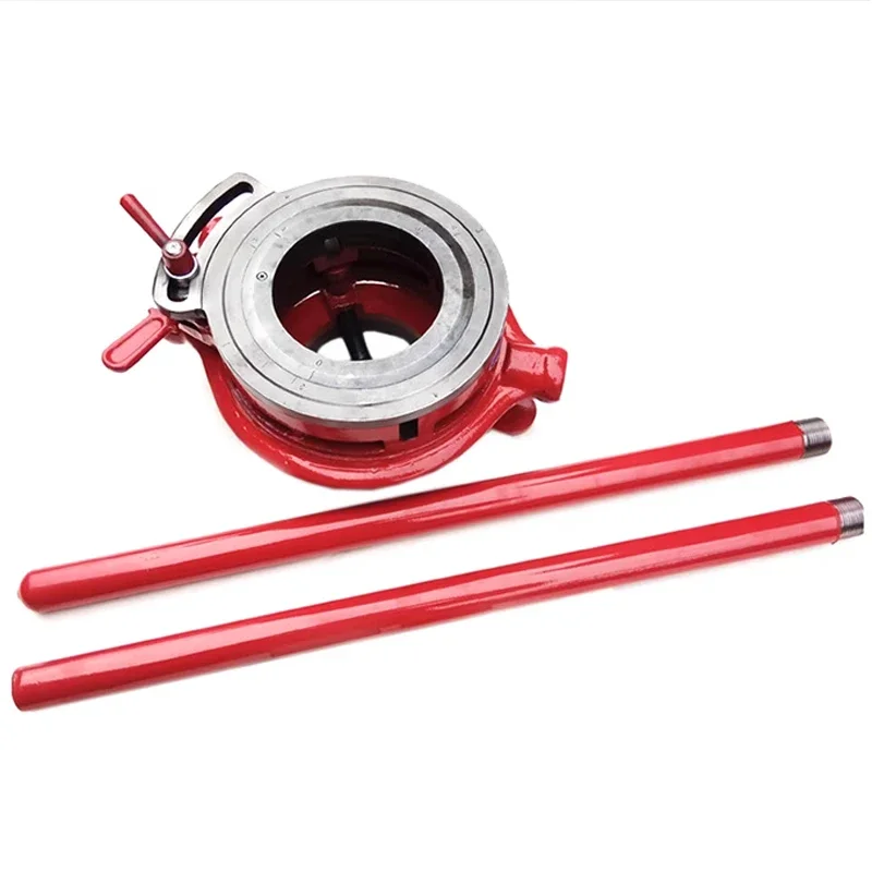 117 Type Pipe Twisting Plate Manual Threading Machine 4 Inch Plumber Repair Tool