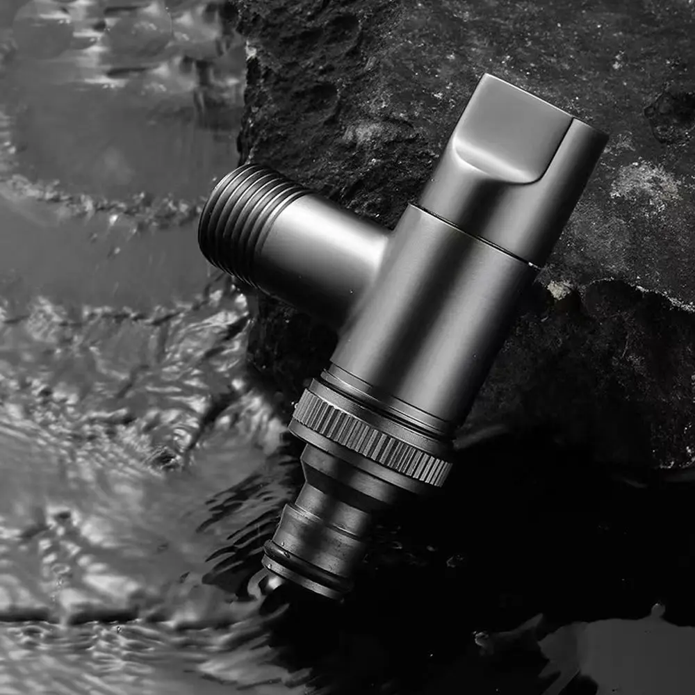 Metal Washing Machine Faucet Valve One Into One Out Dual Control Multi-function Faucet Automatic Water Stop Valve Quick Opening