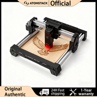 AtomStack Swift Mini Laser Engraver 135x145mm Diode Laser Cutter with AI Art Generator for Wood Leather Acrylic Metal DIY\