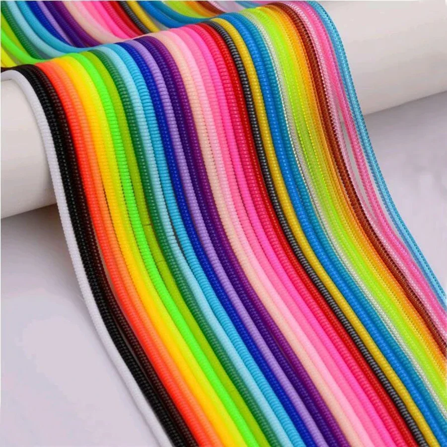 

Colorful 60CM TPU Spiral USB Charger Cable Protection Wire Cord Protector Wrap Cables Winder For iPhone Samsung Phone Data Line
