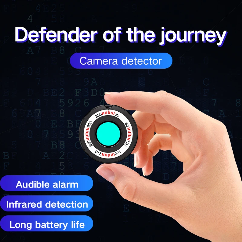 T5 Draadloze Signaal Detector Infrarood Licht Detectie Camera Anti-Diefstal Trilalarm