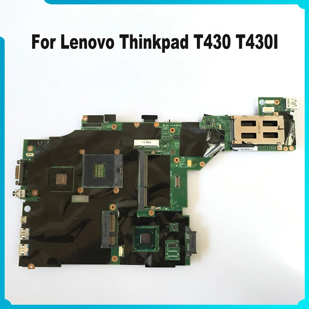 Laptop motherboard For Lenovo Thinkpad T430 T430I Mainboard 5400M GPU 00HM303 00HM307 00HM305 04X3643 DDR3