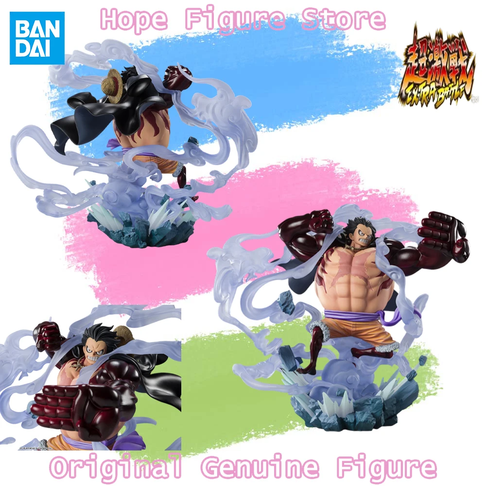 In Stock BANDAI Figuarts ZERO One Piece Three Captains Battle of Monsters on Onigashima Gear 4 Monkey D Luffy Figure Anime Model