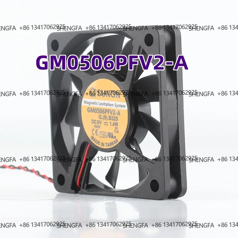 Original SUNON built-in GM0506PFV2-A 12V 24V 48V DC5V 1.4W 6010 60X60X10MM 6CM ultra-thin silent fan