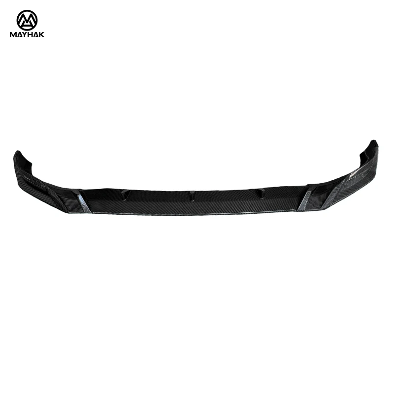 Real Carbon Fiber Car Front Bumper Lip Splitter Upgrade Front Spoiler Auto Body Part for X7 G07 Lci M Sport Front Lip 6