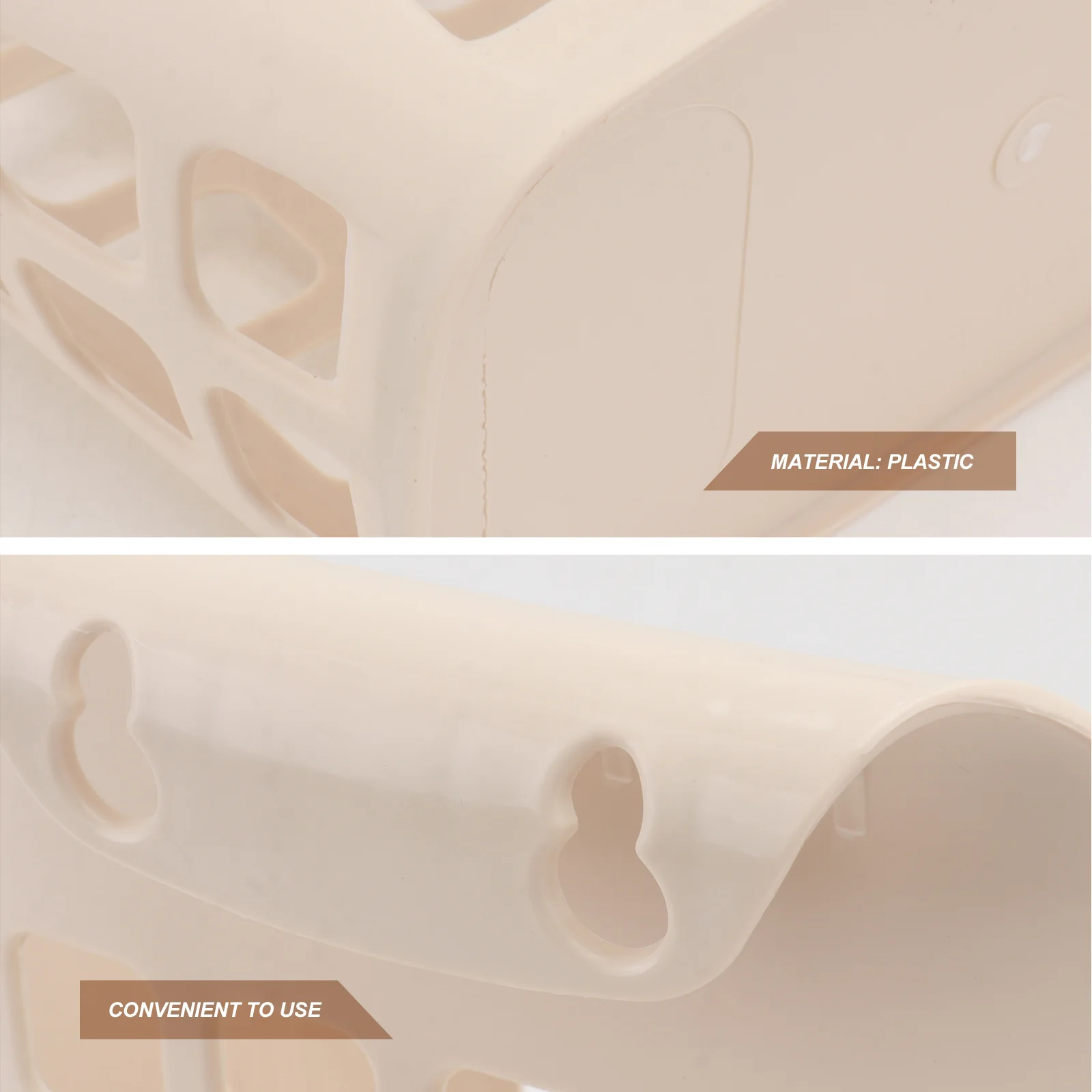 

1pc Anti-Waste Grass Feeder For Rabbits Chinchillas Guinea Pigs Deep Plastic Hanging Manger Food Feeding Rack Bunny Feeder