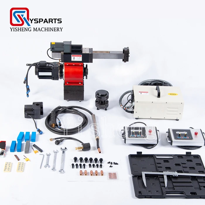 T80 Horizontal Portable Journal Lathe Machine Automatic Turning Welding Machine for External Cylindrical Machining Tools