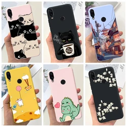 For Xiaomi Redmi Note 7 Pro Case on Redmi Note 7 Soft Silicone Cartoon Cover For Xiaomi Redmi Note 7 Coque Note7 Pro Case Fundas