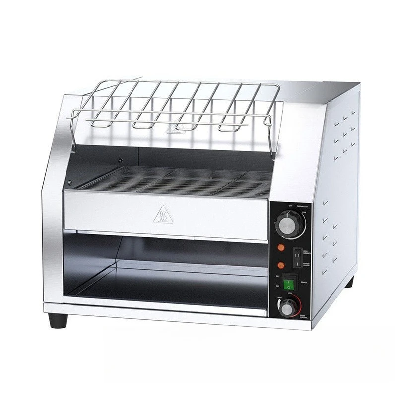 

Chain Toaster Toaster Commercial Multifunctional Fully Automatic Breakfast Spit Driver Tracked Square Bag Oven