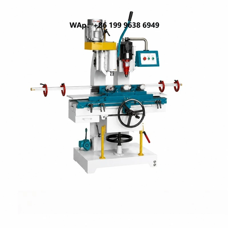 MAMIMAC Automatic Vertical Spindle Mortiser MM362A Wood Hollowing Mortise Machine 380V
