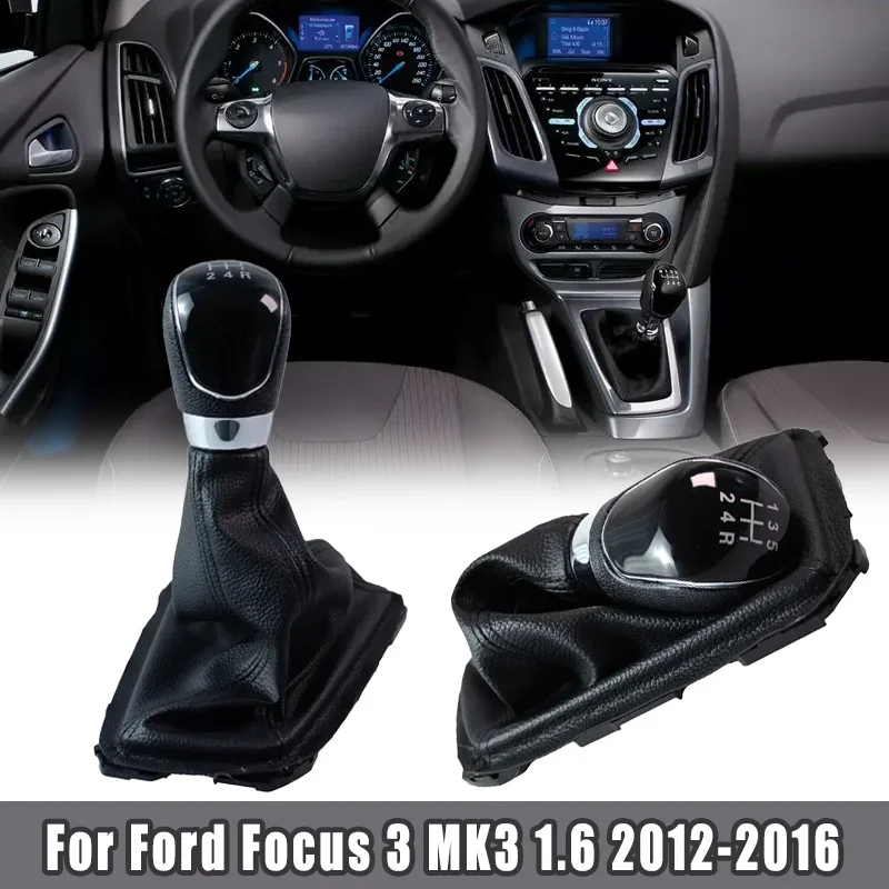 

Высококачественная ручка переключения передач (5/6 скоростей) для Ford Focus 3 MK3 1.6 2012-2016 гг. – аксессуар для стайлинга автомобиля
