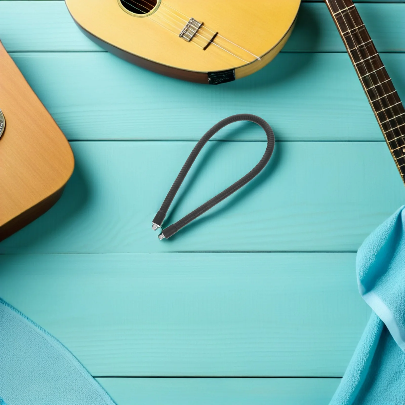 

2Pcs 19.65 Inch Gooseneck Extension Arm Flexible Metal Tripod Thread Adapter for Desk Mic Mount Recording Streaming