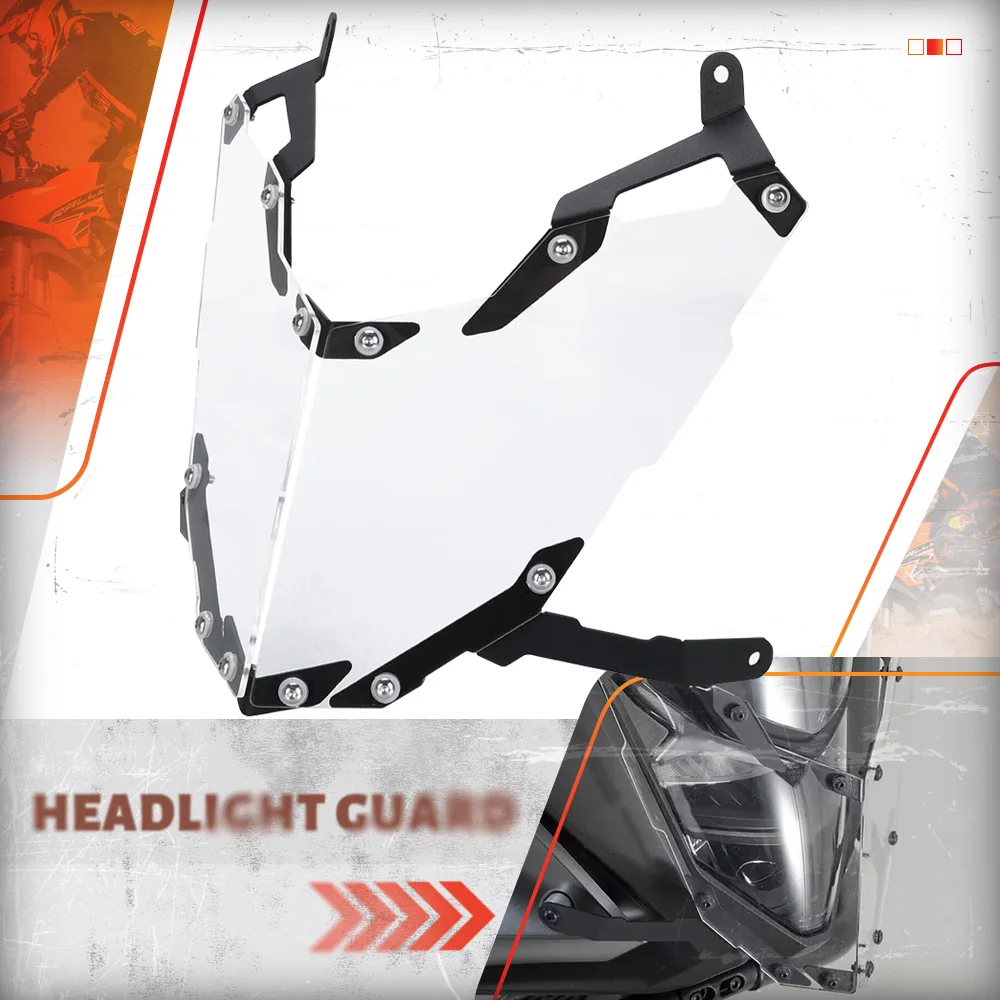 

FOR Honda XL750 Transalp -2023-2024-2025 Motorcycle Accessories Acrylic Headlight Protector Light Cover Protective Guard XL 750