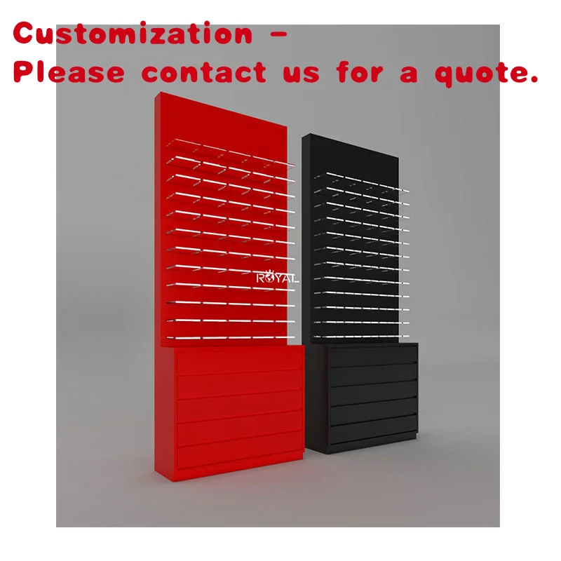 custom.Optical Store Fixtures Eyewear Showcase Eyeglasses Display Cabinet With Drawers
