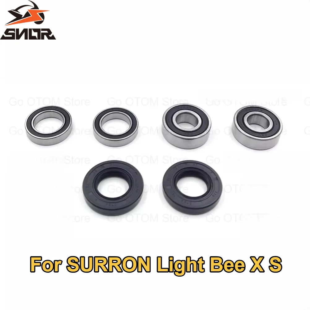 SNOR Light Bee X S Motorcycle Front Rear Wheel Hub Bearing Oil Seal For Sur Ron Sur-Ron Surron Electric Off-road Pit Dirt Bikes
