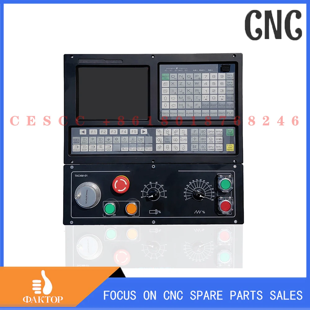 4axis CNC parts processing controller TAC200 2/3axis motion system High-precision 8-inch large-screen rigid tapping lathe contro