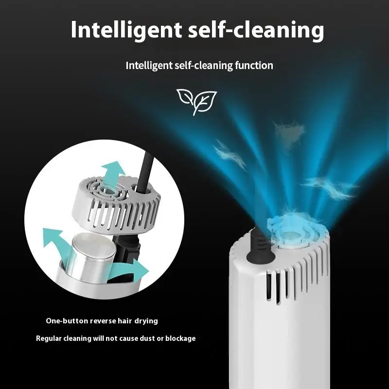Nuevo secador de pelo para el cuidado de mascotas, secador de belleza portátil para colgar en el cuello silencioso y ahorro de energía de alta potencia, suministros para mascotas