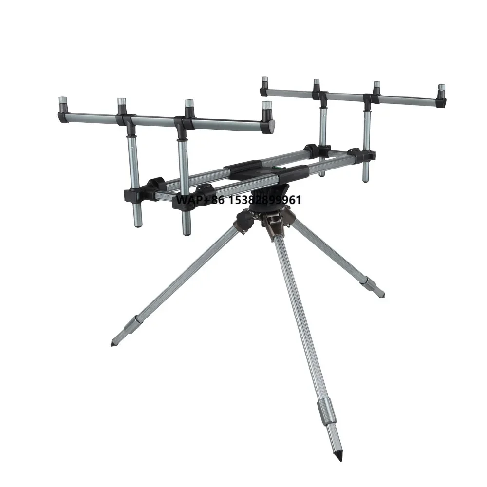 

Top quality telescopic aluminum 4 bracket carp fishing rod pod adjustable carp fishing tackle equipment bite