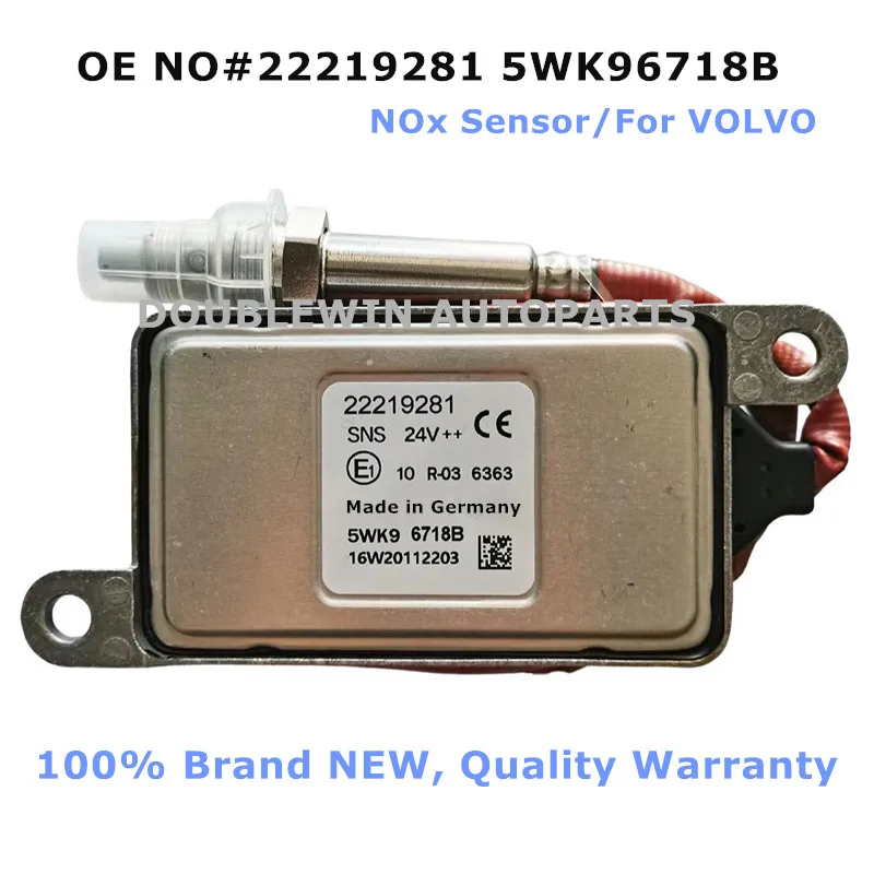 

22219281 5WK9 6718B 5WK96718B Nitrogen Oxygen NOx Sensor For Volvo Truck EURO 6 FH4 FM4 24V