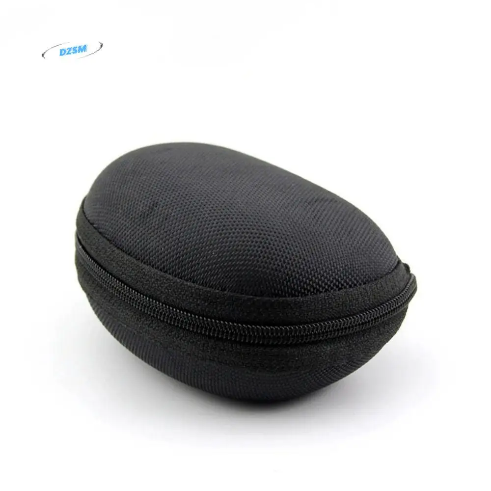 

EVE Weaving Folding Sunglasses Storage Box Lanyard Round Lanyard Zipper Glasses Case Zipper Portable