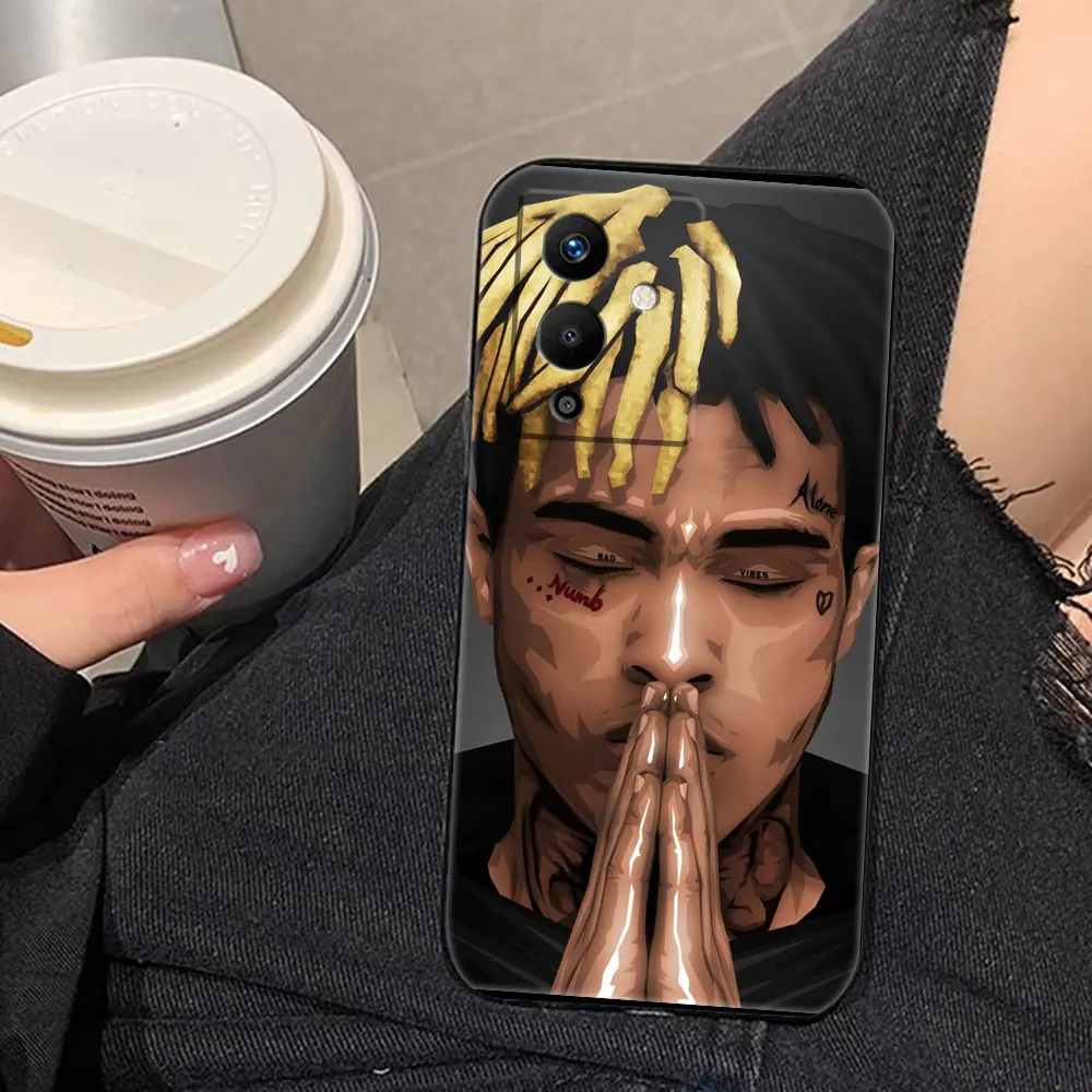 Music Rapper X-XxxTentacions Phone Case For Infinix NOTE 12 GT 20 30 40 50 50X 60 TECNO POVA NEO 2 4 5 6 7 Case Capa Shell Cover view 3