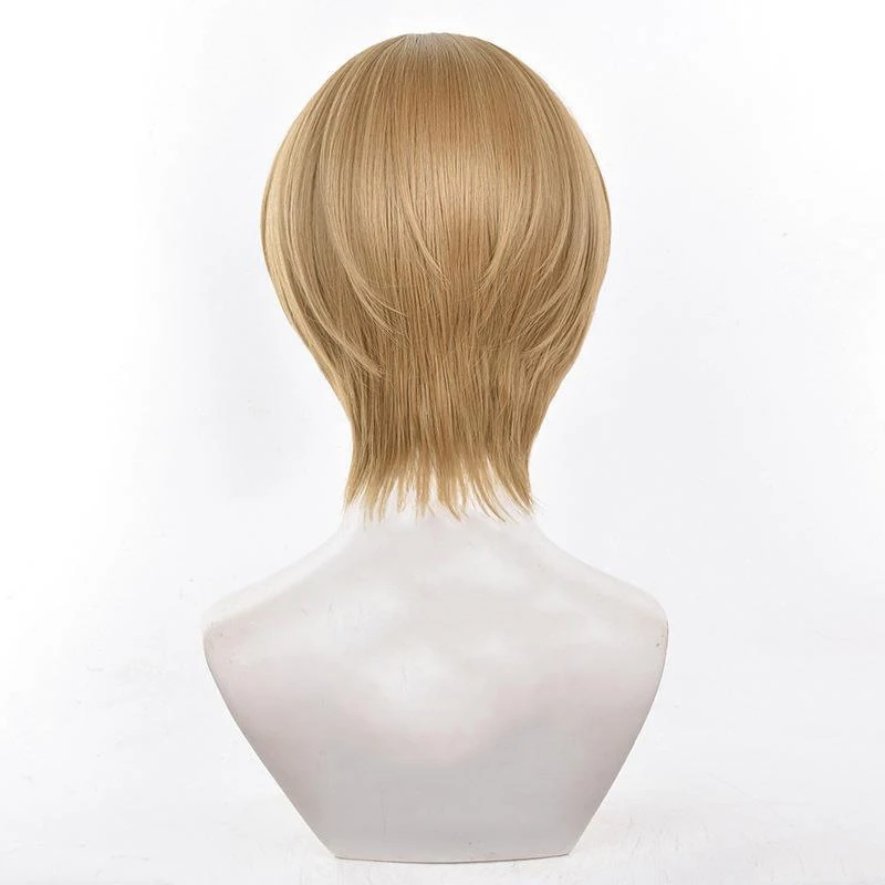 Okita Sougo Rol Simulatie Pruik Muziekfestival Man Kleding Match Kort Haar Anime Gintama Politie Kapitein Karakter Pruik Cover