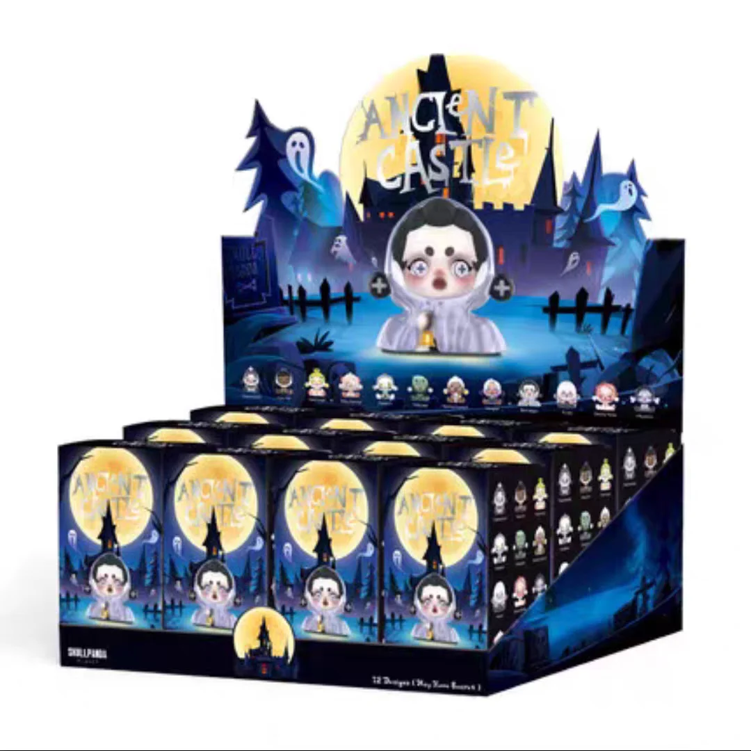 Pop Mart Skullpanda Jungle Castle Series Blind Box Artistic Sense Dark Series Speelgoed Moet Inbegrepen Zijn Bureaudecoratie