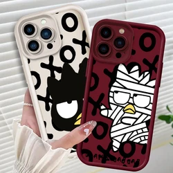 Bad Badtz Maru Cute Sanrio Eye Ladder For Apple iPhone 15 14 13 12 11 XS XR X Pro Max Plus Back Phone Case