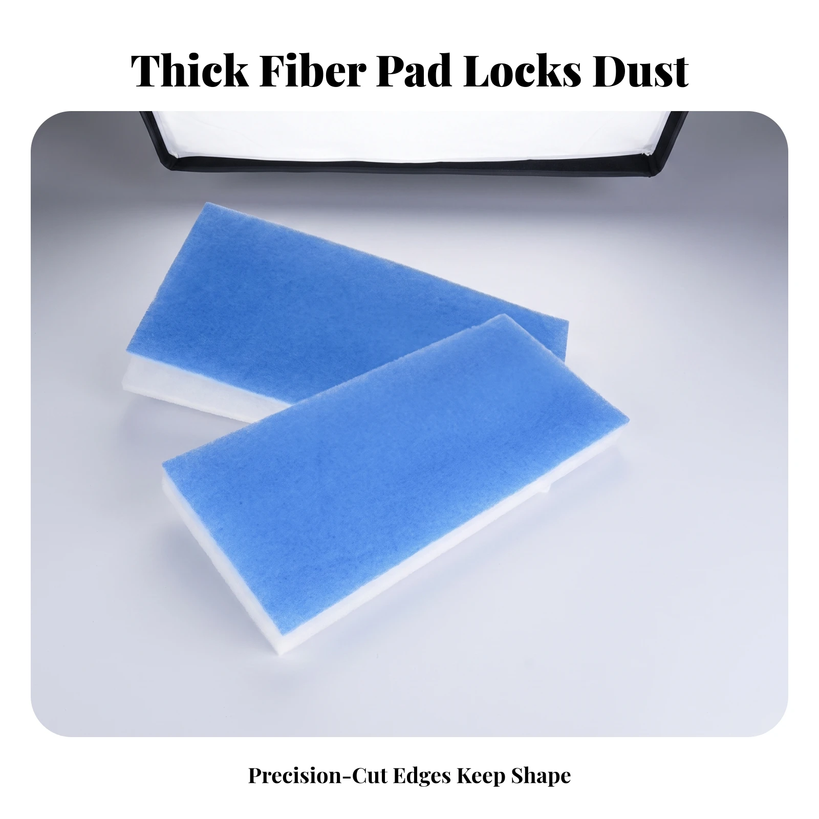 Paint Spray Booth Exhaust Filter Pad Hassleeasy Spray Booth Filter Pad Ventilation Cotton Efficient Porous for DIYers - view 3