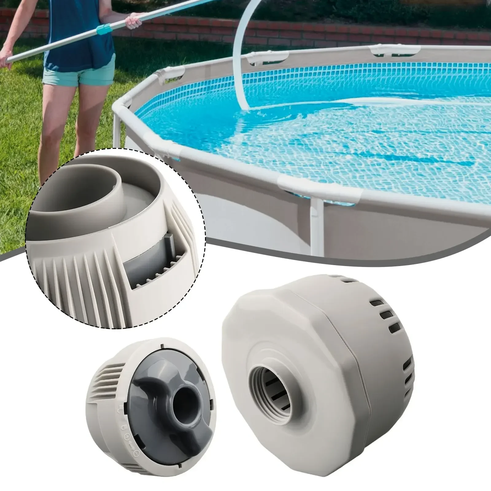 

Pool Equipment Parts Filter Holder 14.5*11.5cm Filter Holder/housing PVC Replacement Filter Holder 1set High Quality