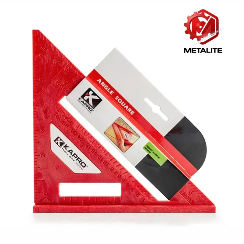 KAPRO Set квадратный пластиковый набор Square Ergocast Rafter Square Rule 7 дюймов KAPRO Set квадратный пластиковый набор Square Ergocast Rafter Square Rule 7 дюймов