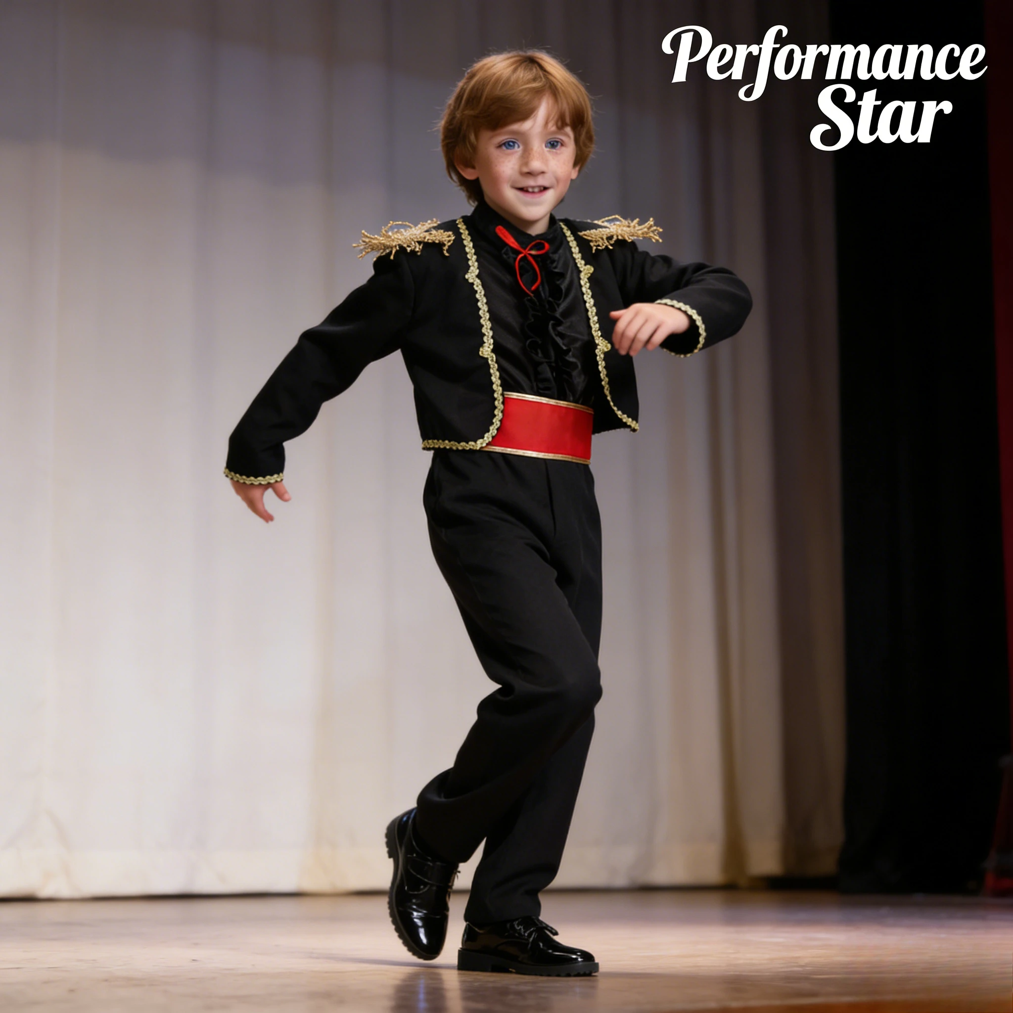 

Kids Spanish Matador Flamenco Costume Traditional Ethnic Outfit for Halloween Carnival Party Stage Performance