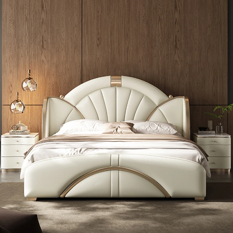 Sleeping Princess Bed Bedroom Design Girls European Headboards Bed Aesthetic Beauty High End Cama Lounge Suite Furniture