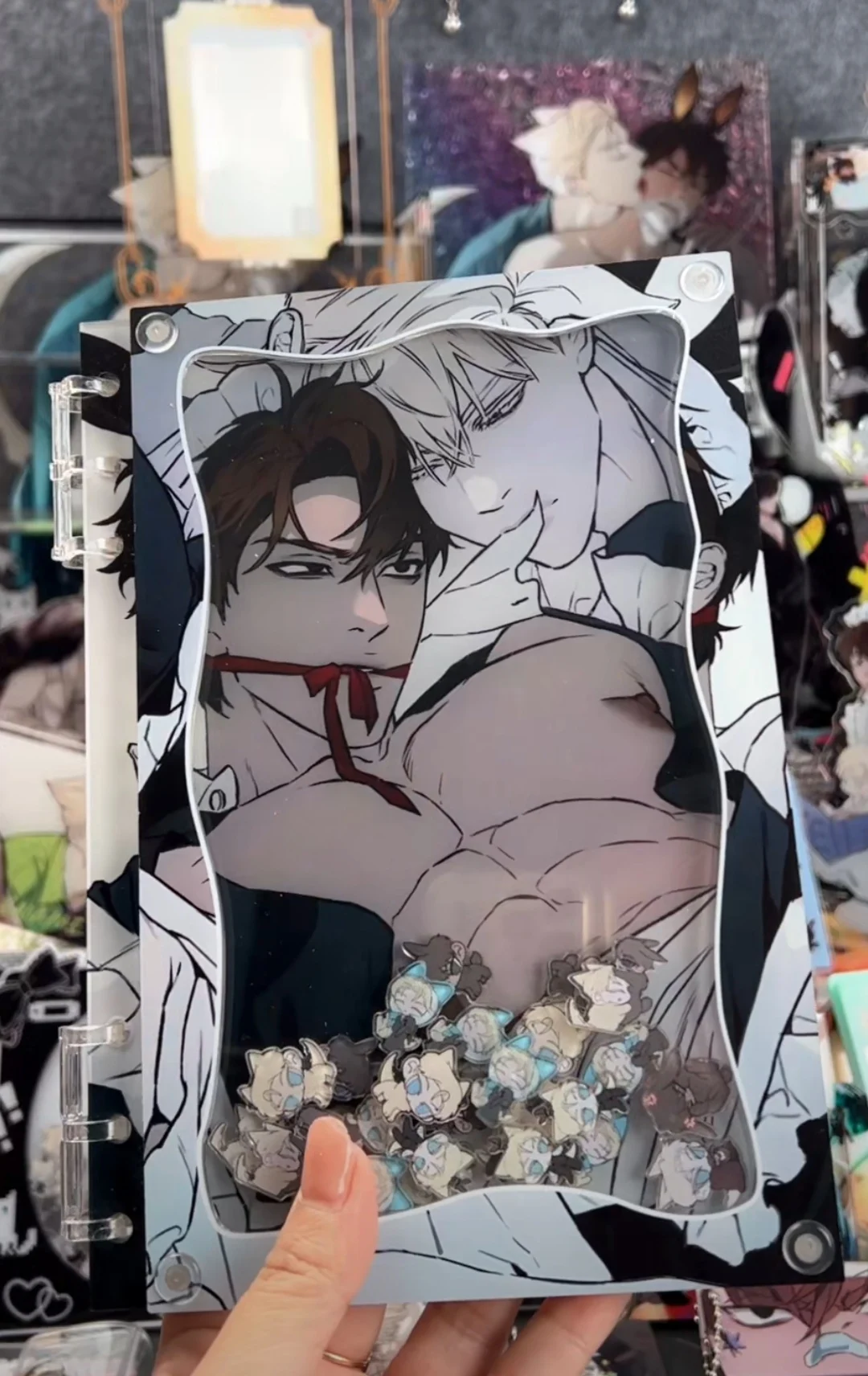 Manhwa Ridibooks avec support en acrylique, clé de carte photo, coréen, double mâle, BL, précommande, nom de code, Anastrenfor, Zhenya, Taekjoo