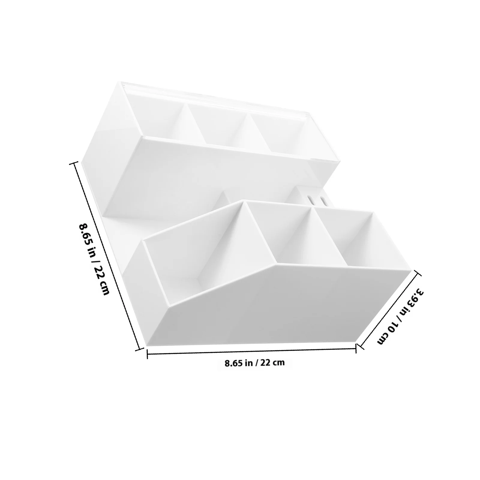 Acrylic Eyelash Tools Storage Box Desktop Organizer Lash Tweezers Holder Tools Stand Makeup Storage Holder for Salon