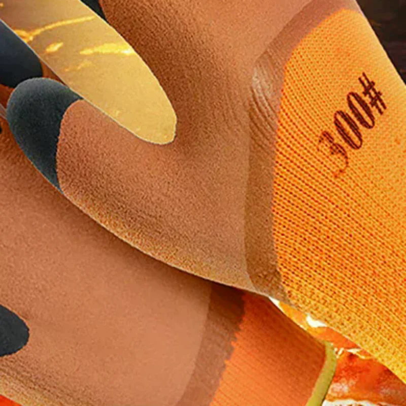 

Winter Thickened And Velveted Tire Rubber Wear-resistant Anti-slip Construction Site Labor Protection Gloves Construction Gloves
