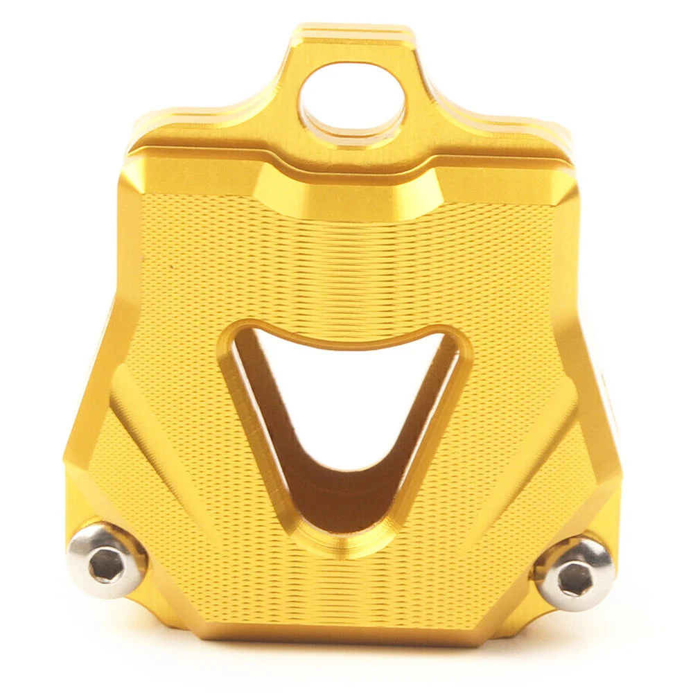 يناسب ياماها YZF R1 R7 R6 R3 ABS YZF-R1 YZF-R7 YZF-R6 YZF-R25 2001-2024 دراجة نارية مفتاح غطاء موضة CNC الألومنيوم قذيفة