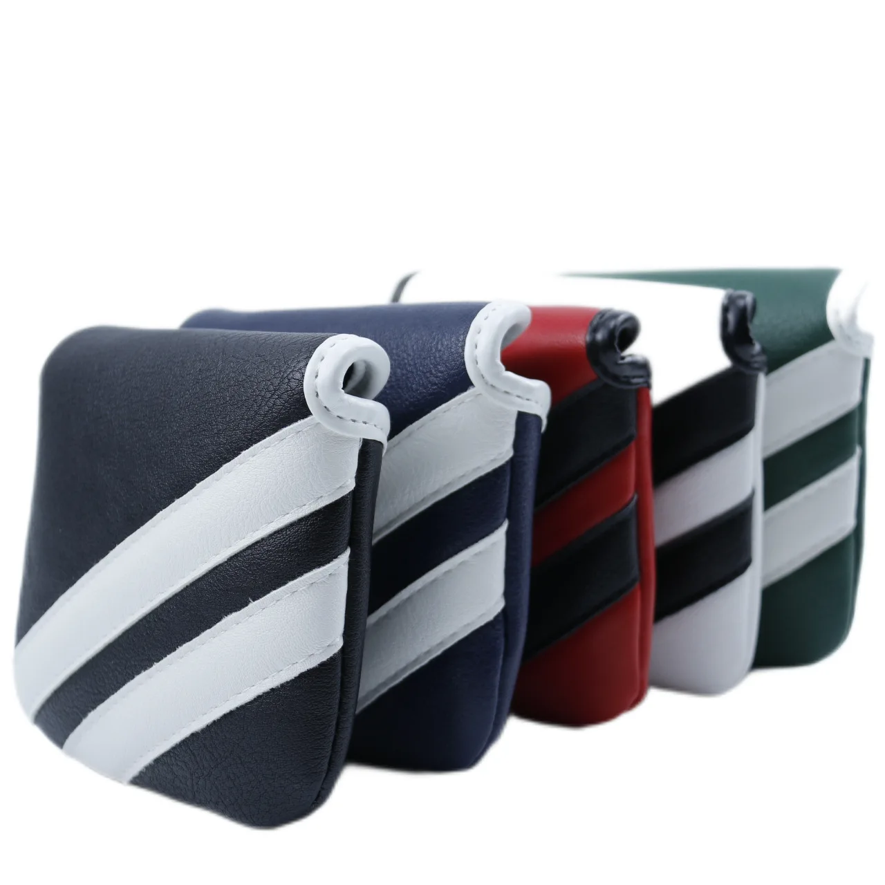 

Golf Accessories Two oblique square golf club cap cover, club putter cover