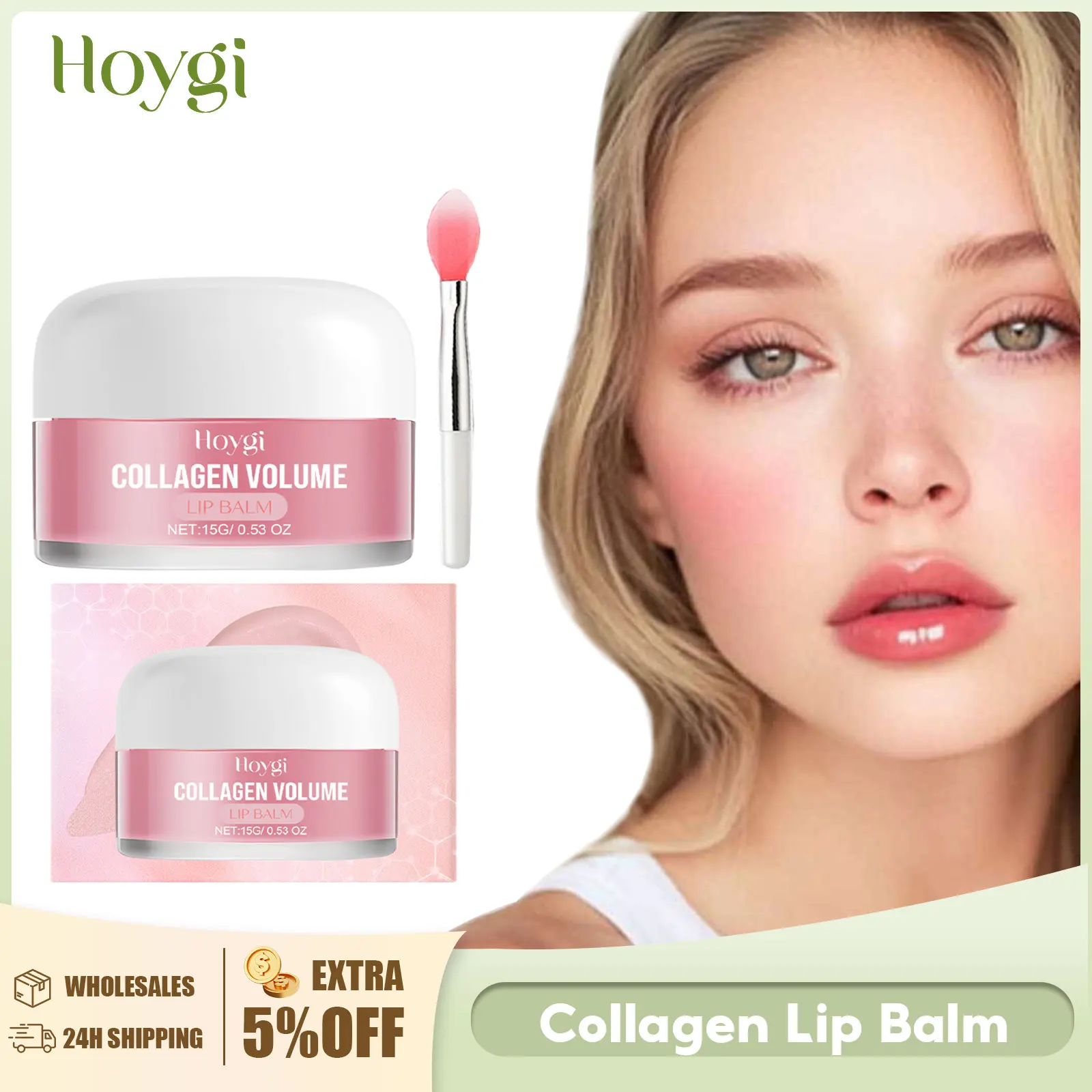 

Collagen Lip Balm Lip Fine Lines Removal Dead Skin Exfoliation Prevent Cracking Moisturzing Nourishing Gentle Repairing Lip Care