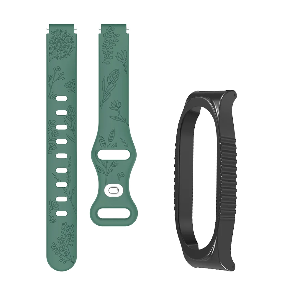 

Dandelion Pattern Strap + Case For Xiaomi Mi Band 9 8 7 6 5 4 3 Bracelet Sport Band Smart Watch Accessories Man Woman Correa