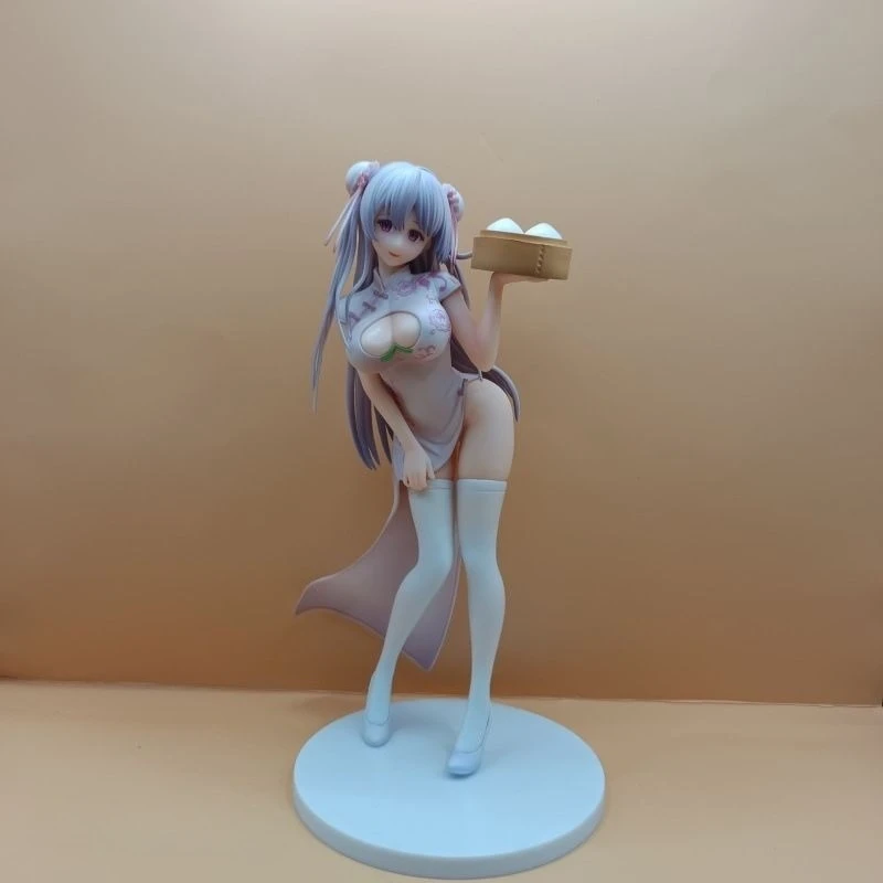 21cm Beautiful Girl Figure Miko Momoman-chan Sexy Anime Collection Model Pvc Desktop Ornament Decorations Holiday Gifts Toys