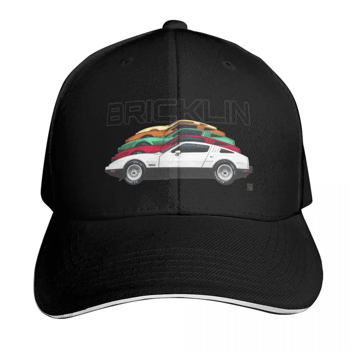 Geo3Doodles BRICKLIN Doodle Baseball Cap Sun Protection UPF 50+ Breathable Mesh Back Adjustable Buckle Closure