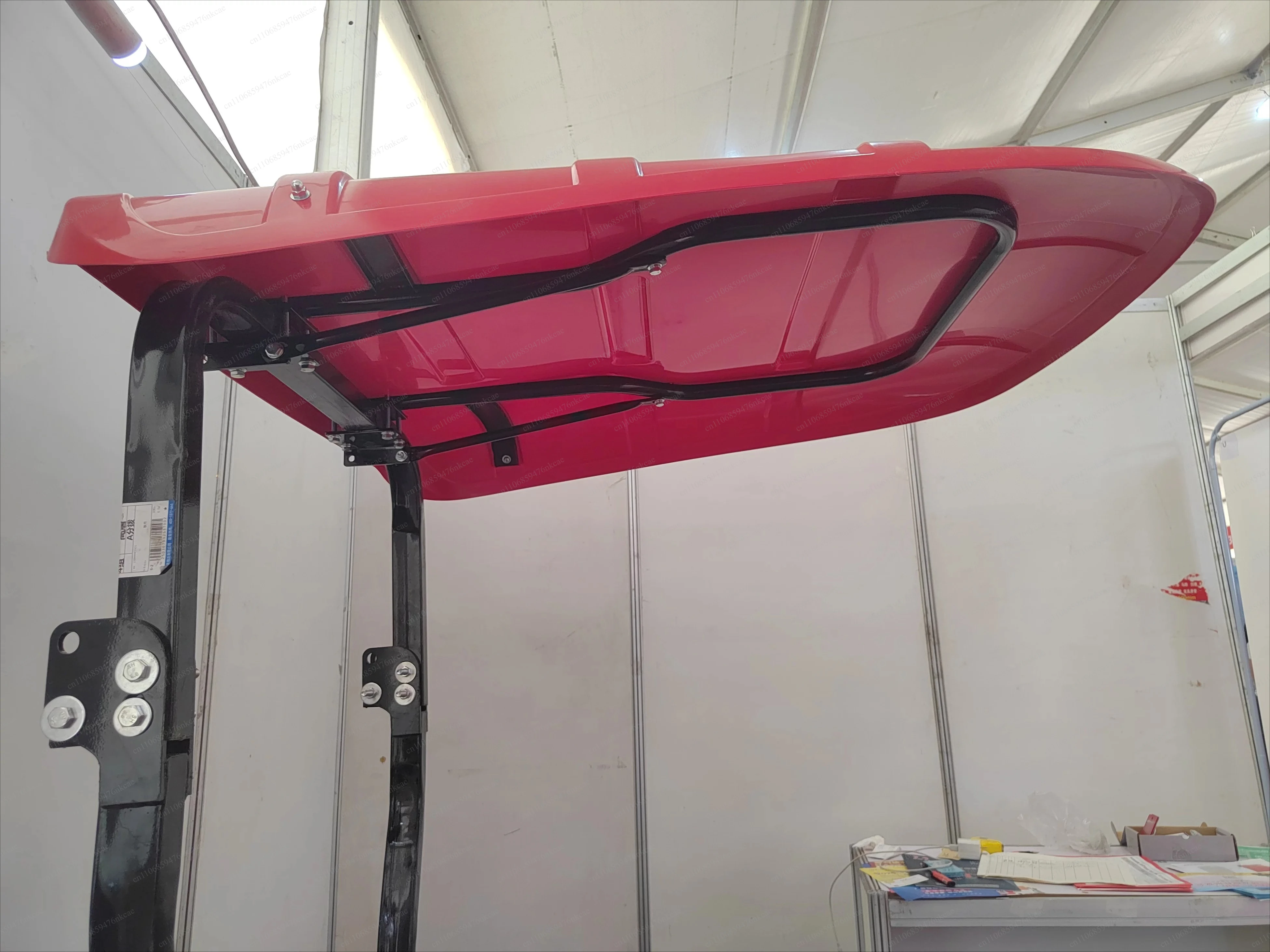 Plastic awning, four-wheel tractor roof, sunshade, roof shelter, large, medium and small support simple shed