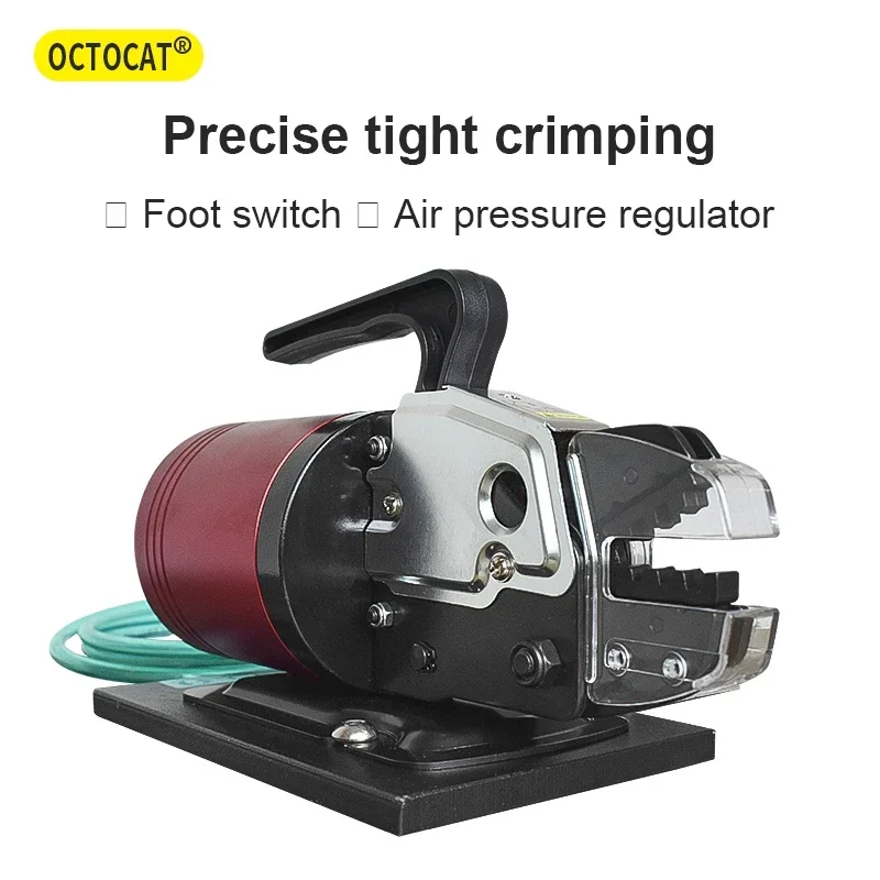 Crimping Tool Pneumatic Wire Terminal Crimping Machine Pliers Cable Electrical Splice Crimp Connector Equipment Auto Wiring